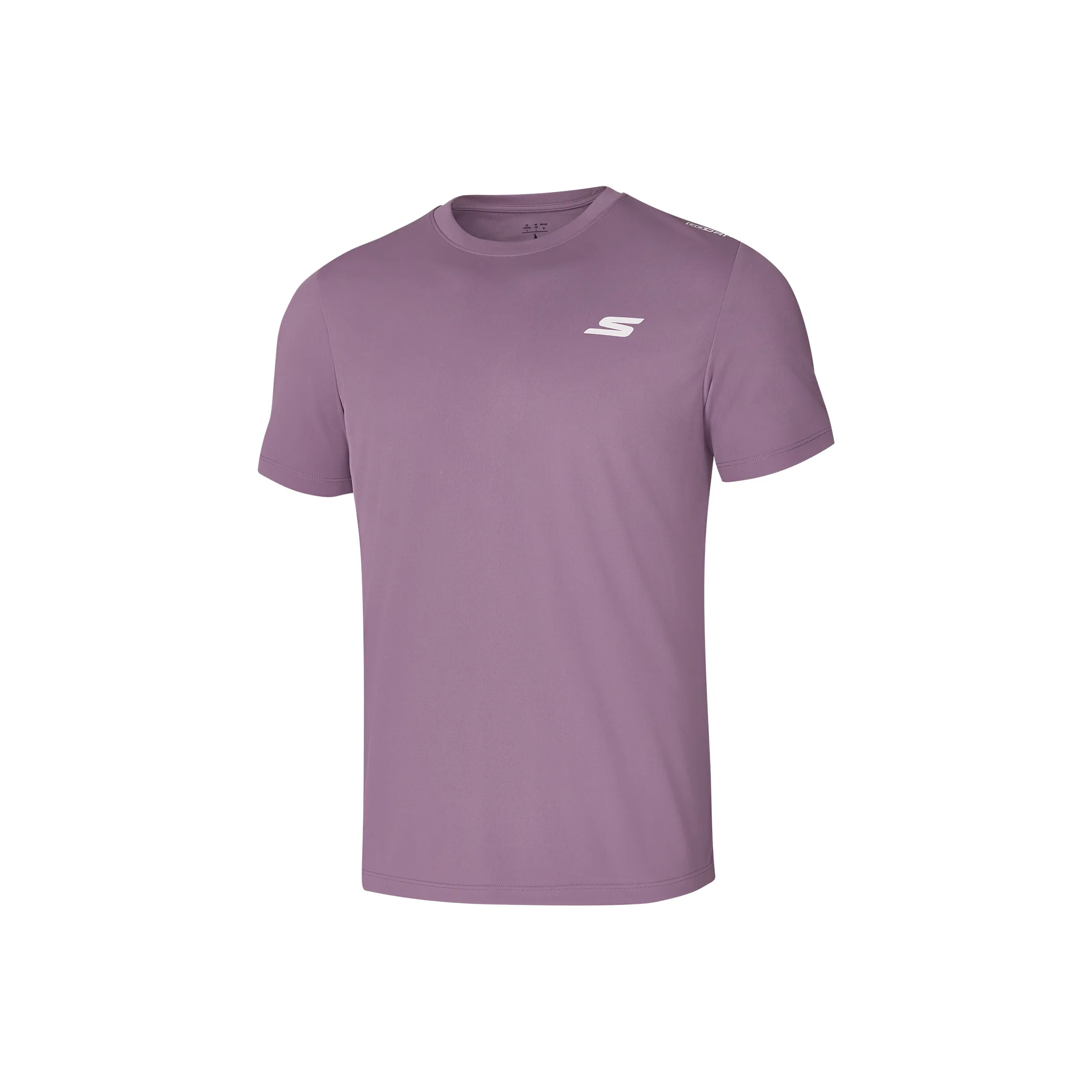 Skechers Comfort Technology Series T Shirt Men's Ripe Grape Purple