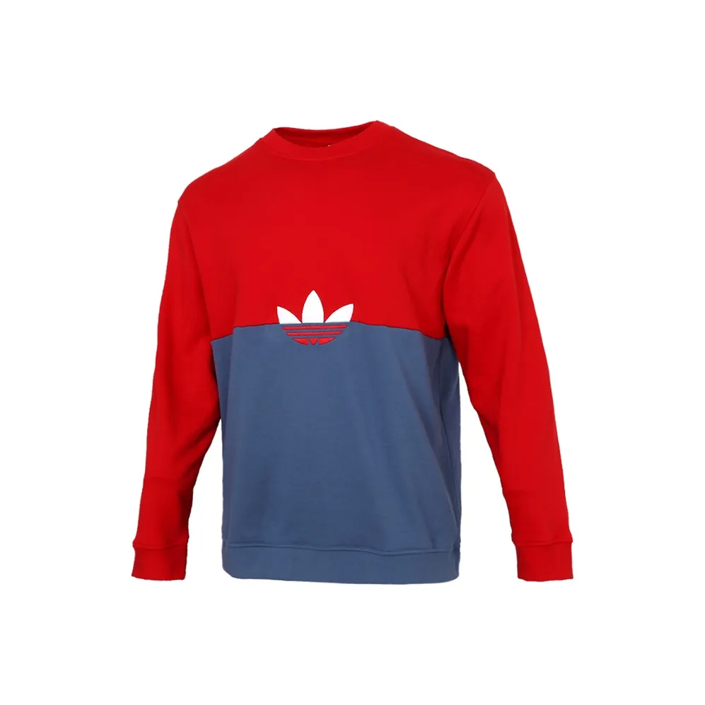 Adidas Originals Свитшот Мужской Синий Красный и Многоцветный