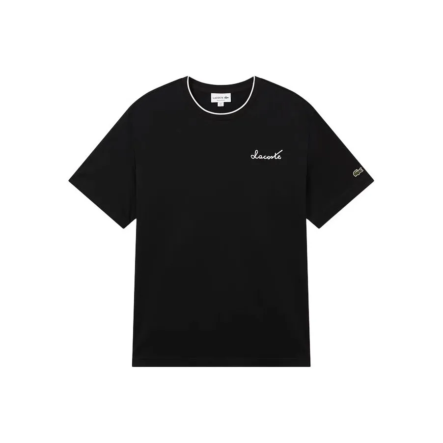 Рубашка LACOSTE Collaboration SS25 Мужская Черная