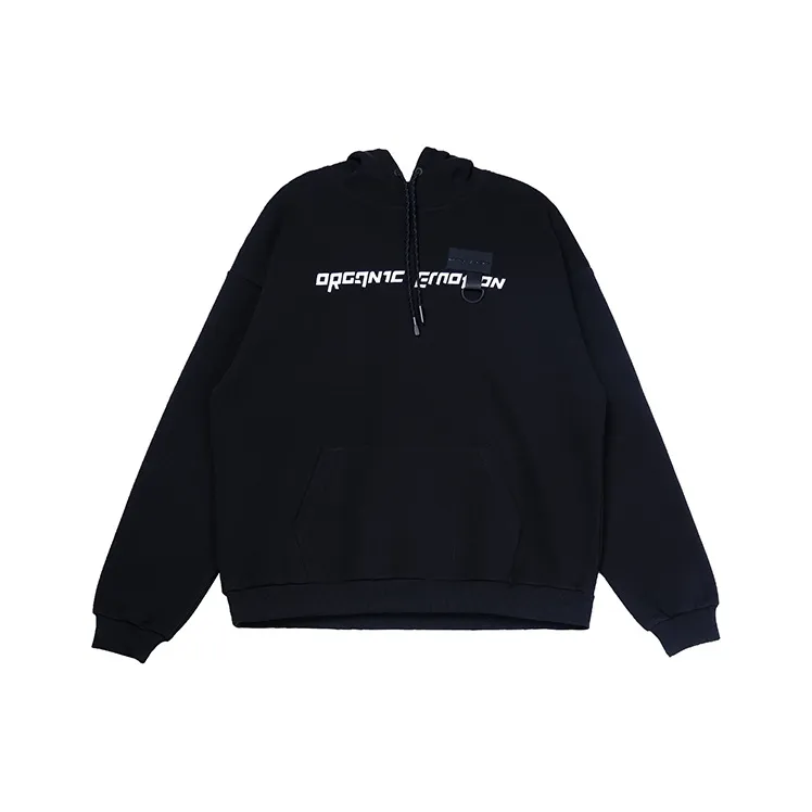 Organic Emotion Hooded Loose Fit Heavyweight Sweatshirt Unisex 1