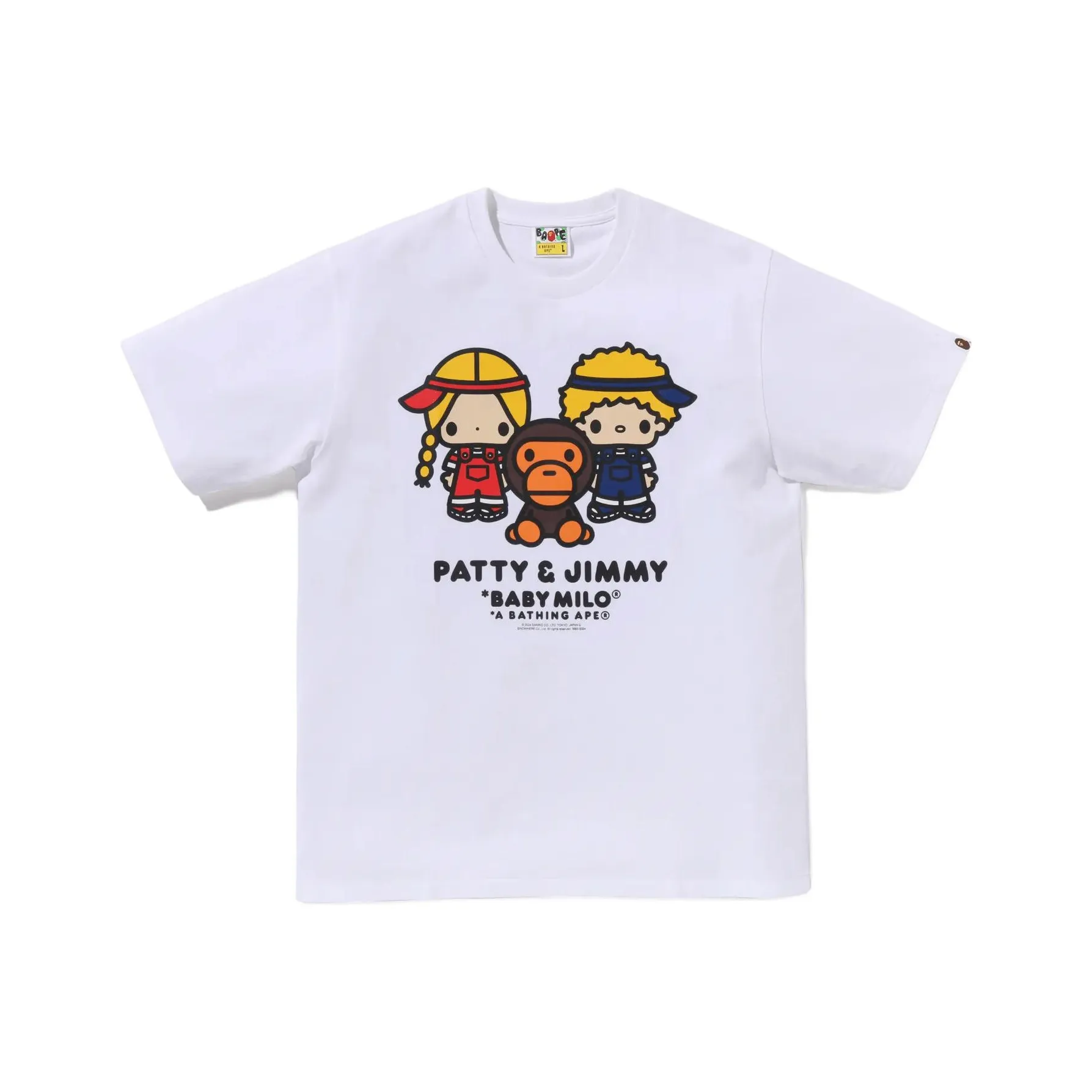 Bape X Patty Jimmy Baby Milo Tee