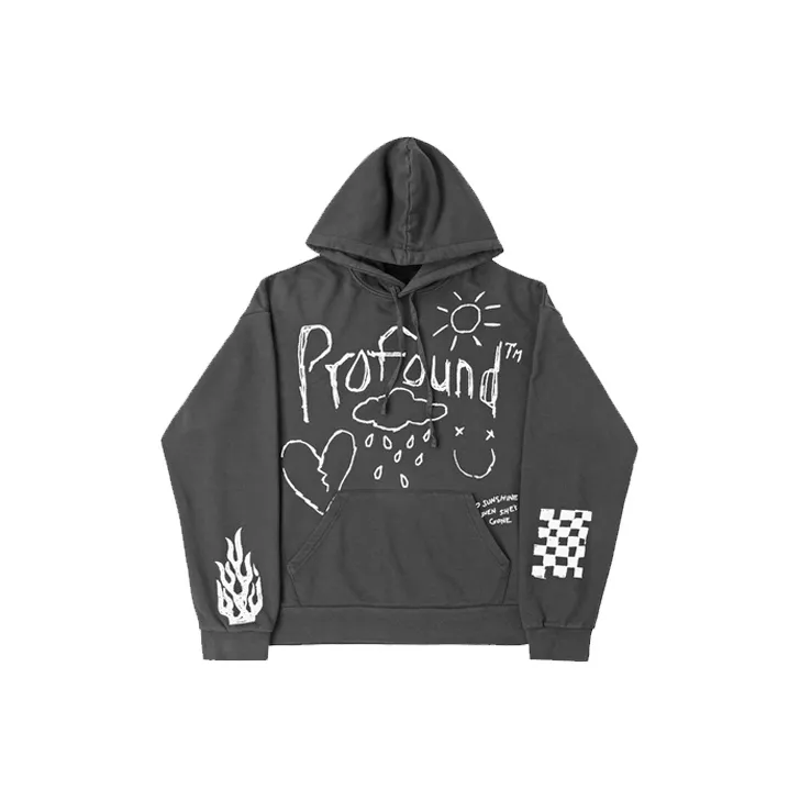 Profound Черный Унисекс Свитшоты