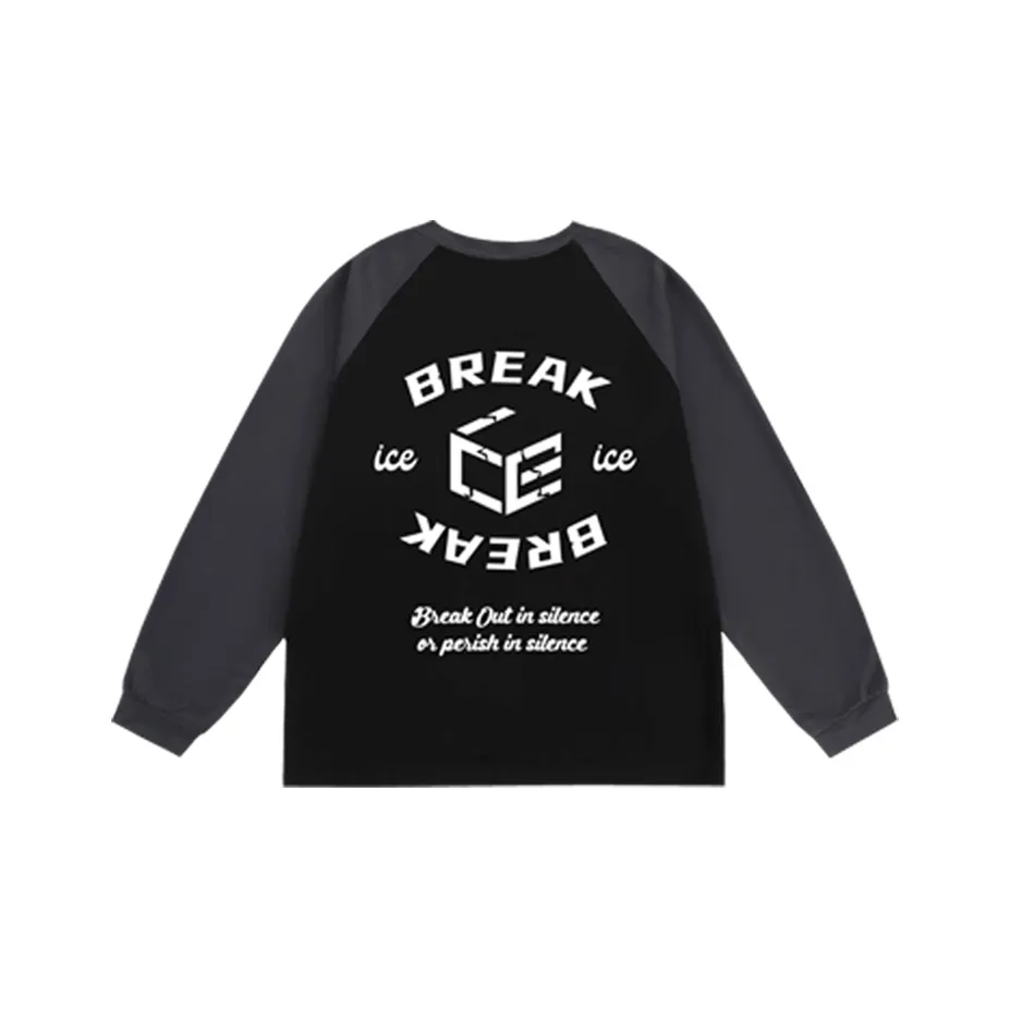 BKCXZICE T Shirt Ice Silk Quick Dry Sports Long Sleeved Loose Fit Basketball Jerseys Unisex