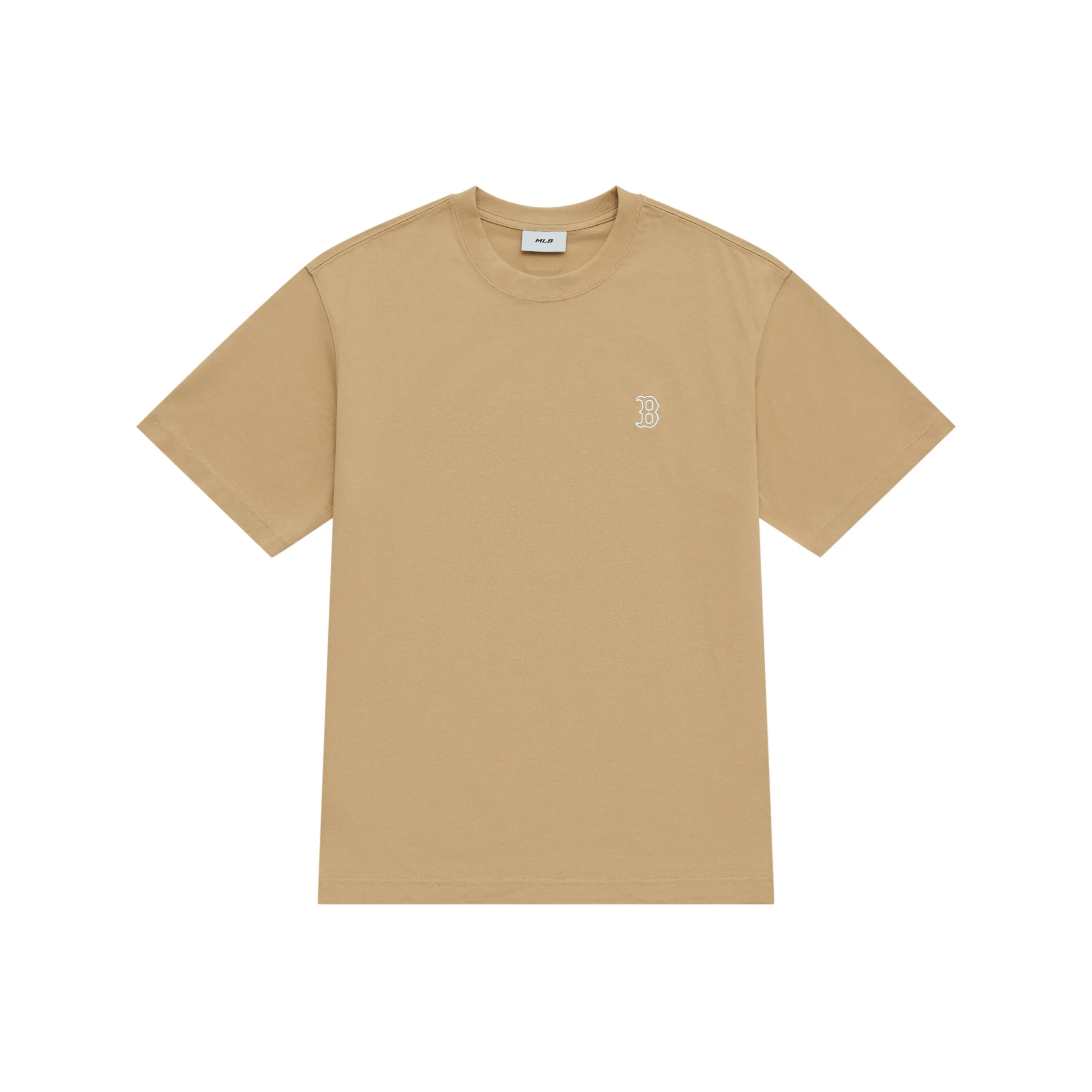 MLB Boston Red Sox Basic Collection SS25 T-Shirt Унисекс Light Beige Yellow