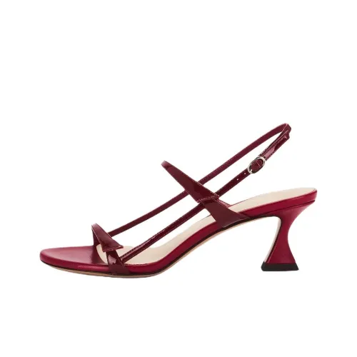Alexandre Birman one Ремень Сандалии Красный Женские