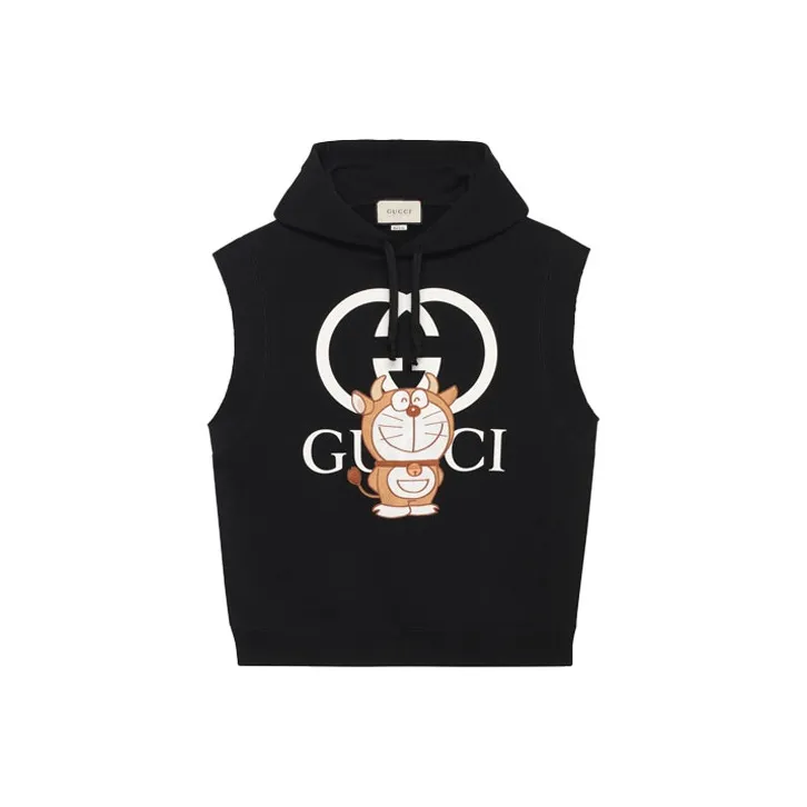 GUCCI x Doraemon Sweatshirt Men's Black
