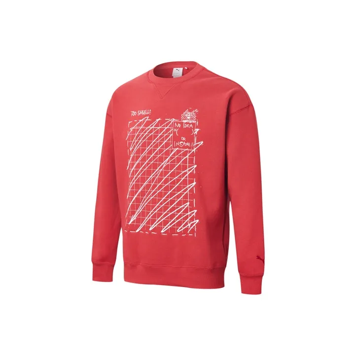 PUMA MICHAEL LAU Collaboration Свитшот Мужской Красный