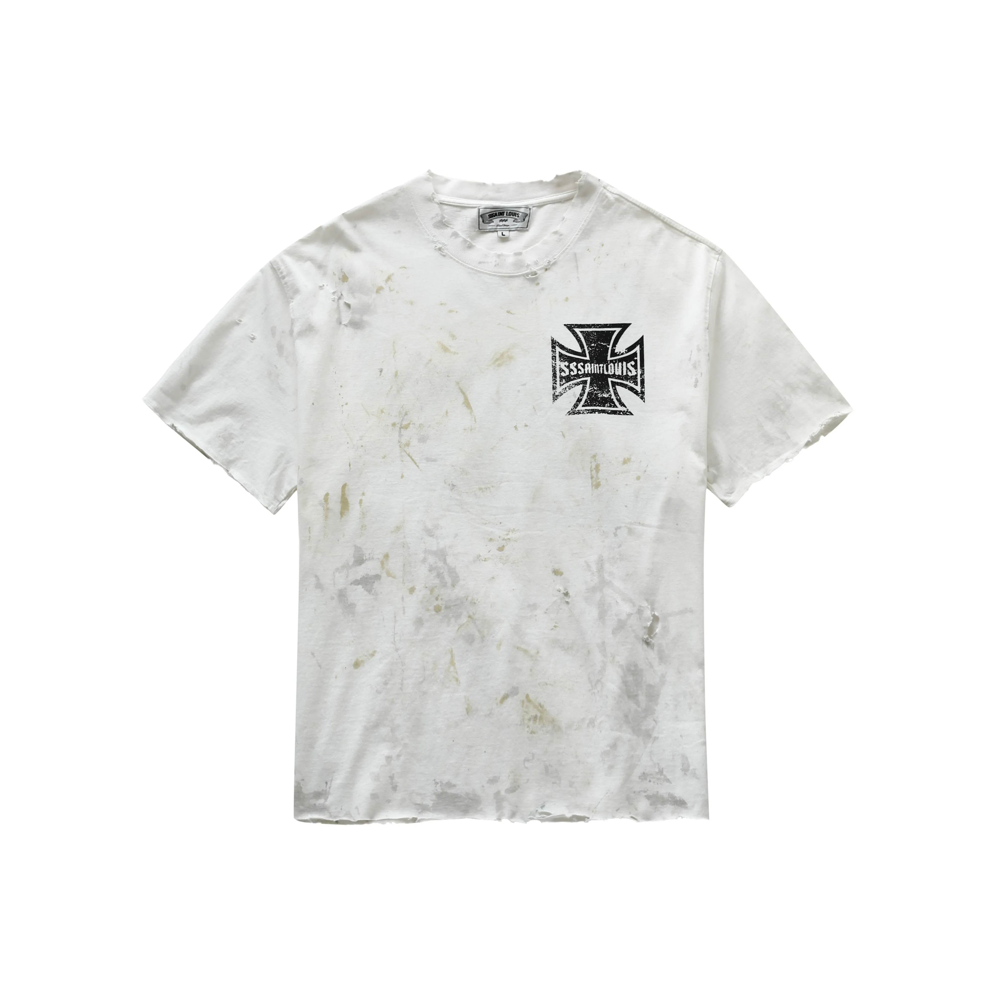 SSSAINT LOUIS T-Shirts Unisex White