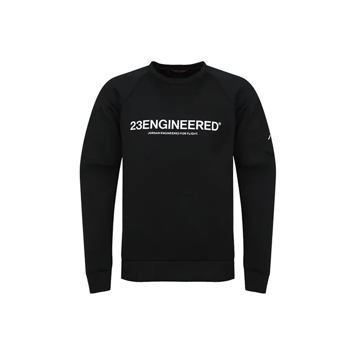 Джордан Черный Мужской Свитшот