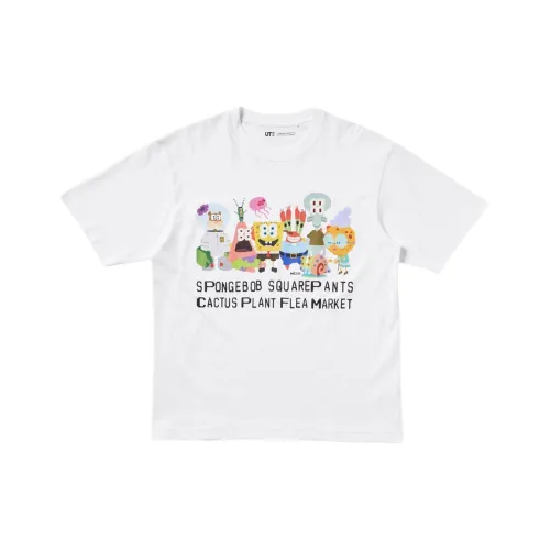 UNIQLO CPFM X Sponge Baby Collaboration Белая Унисекс Футболка