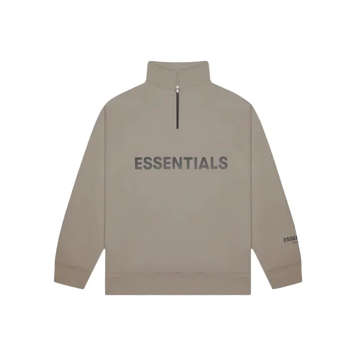 Fear Of God Essentials Half Zip Pullover Sweater
