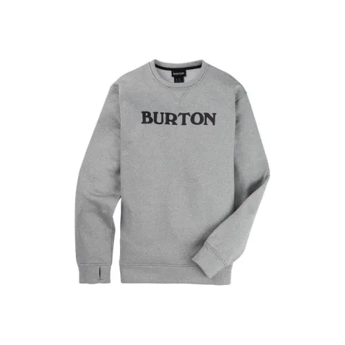 BURTON Серый Мужские Свитшоты