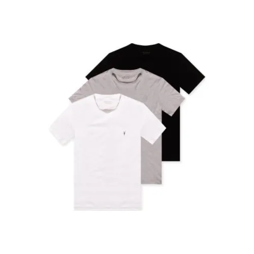 ALLSAINTS 3 шт Черный + Серый + Белый Мужские Рубашки