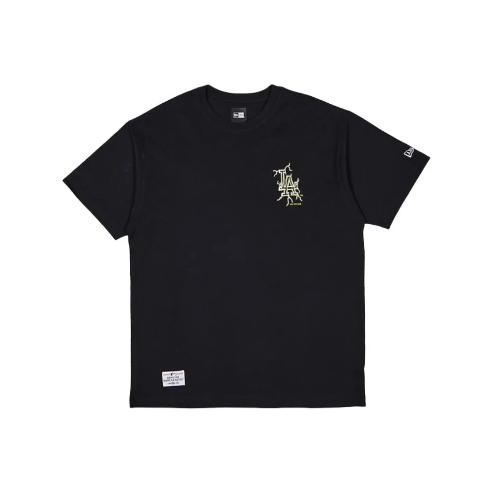 New Era x MLB Base Logo T-Shirt Унисекс Черный