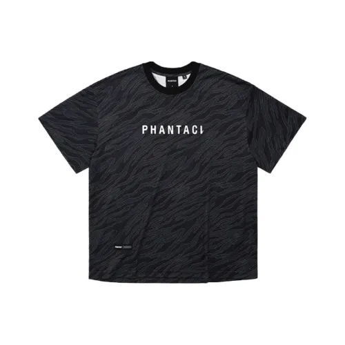 PHANTACI Черная унисекс футболка