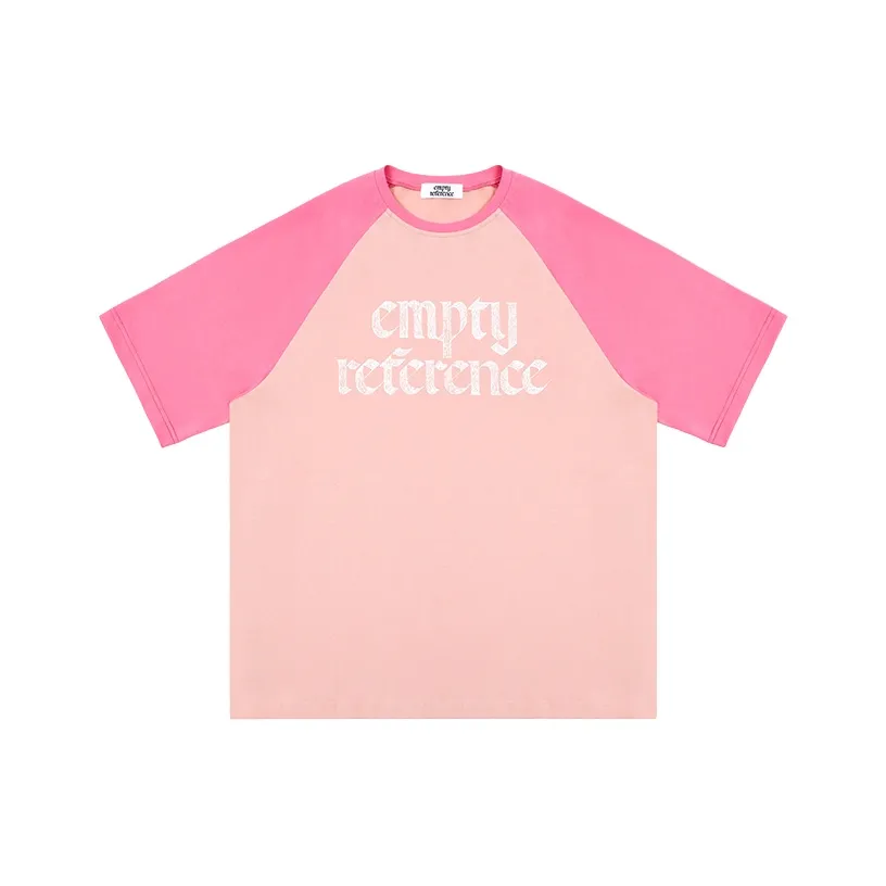 EMPTY REFERENCE T Shirt Unisex Pink