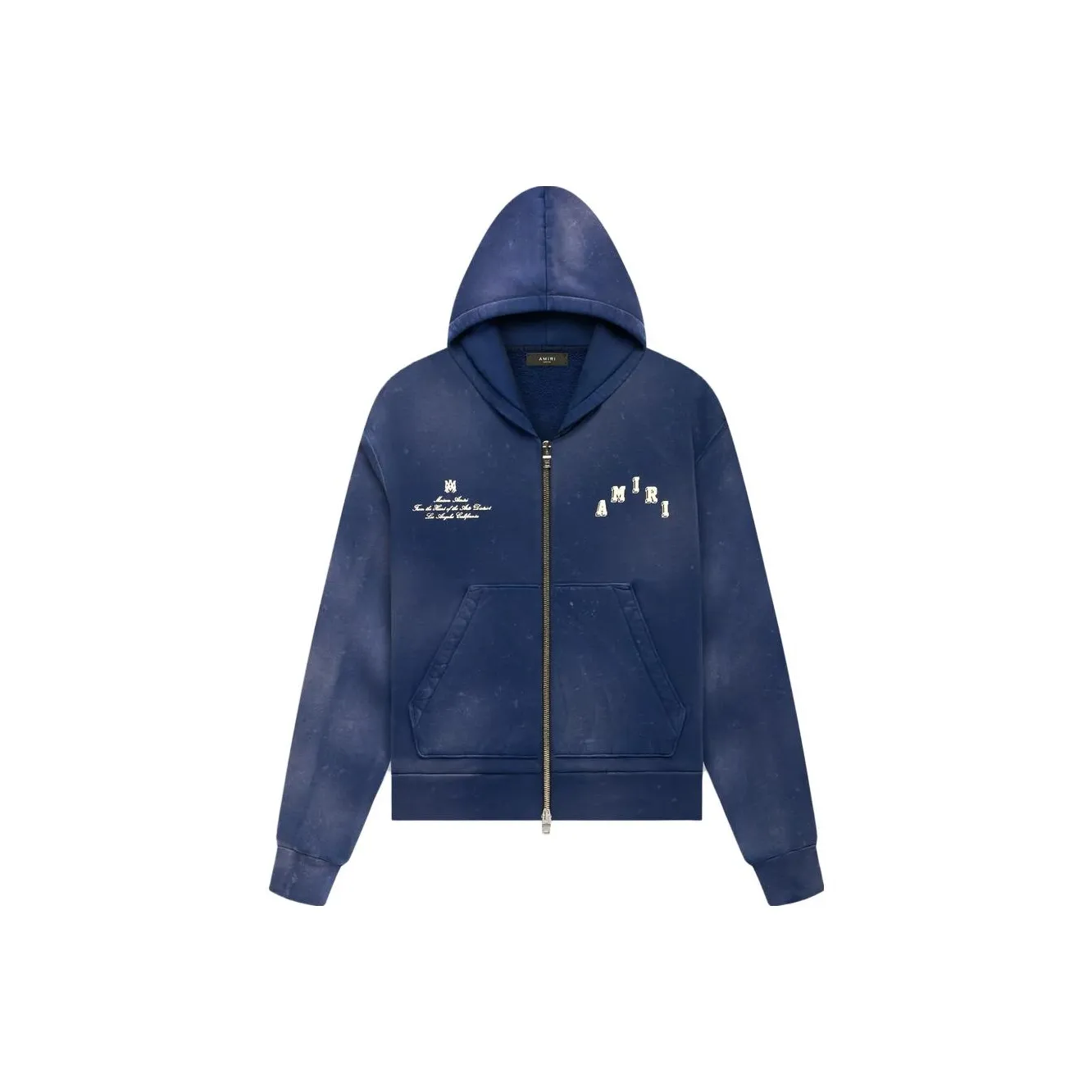 AMIRI Vintage Collegiate Zip Hoodie