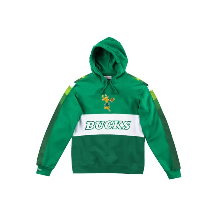 Mitchell Ness Зеленый Унисекс Свитшоты