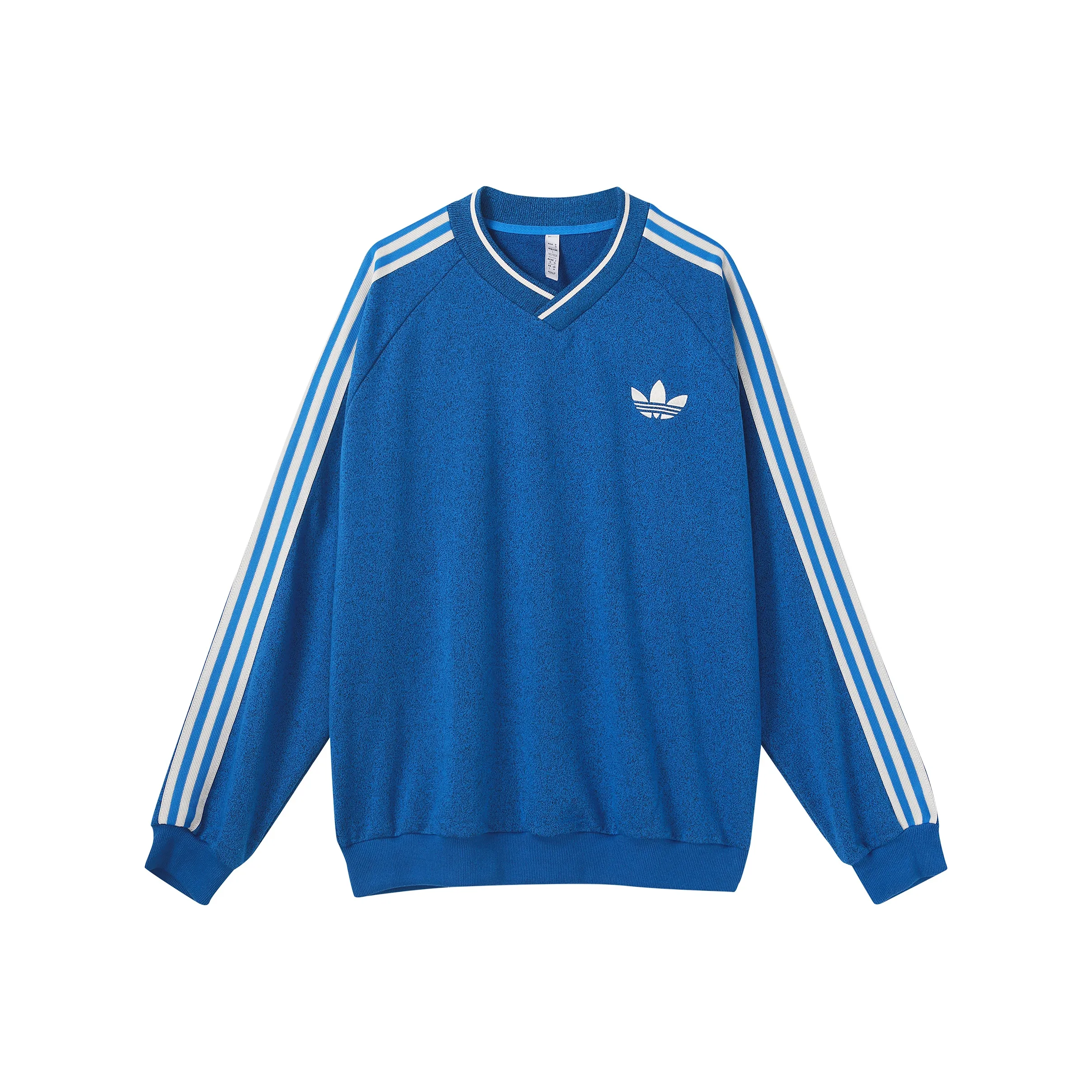 Adidas Originals SS23 Adicolor 70s Retro Series Sweatshirts Men's Blue