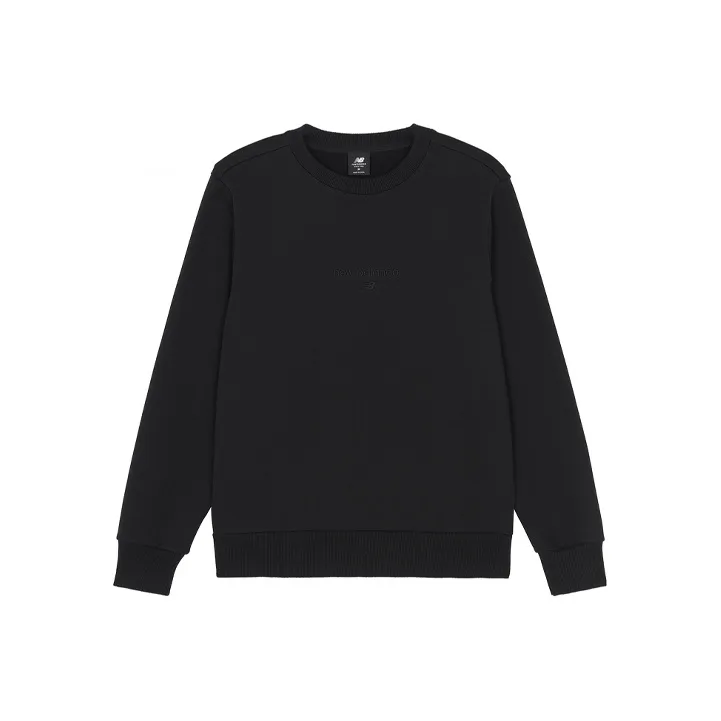 New Balance Свитшот Унисекс Черный