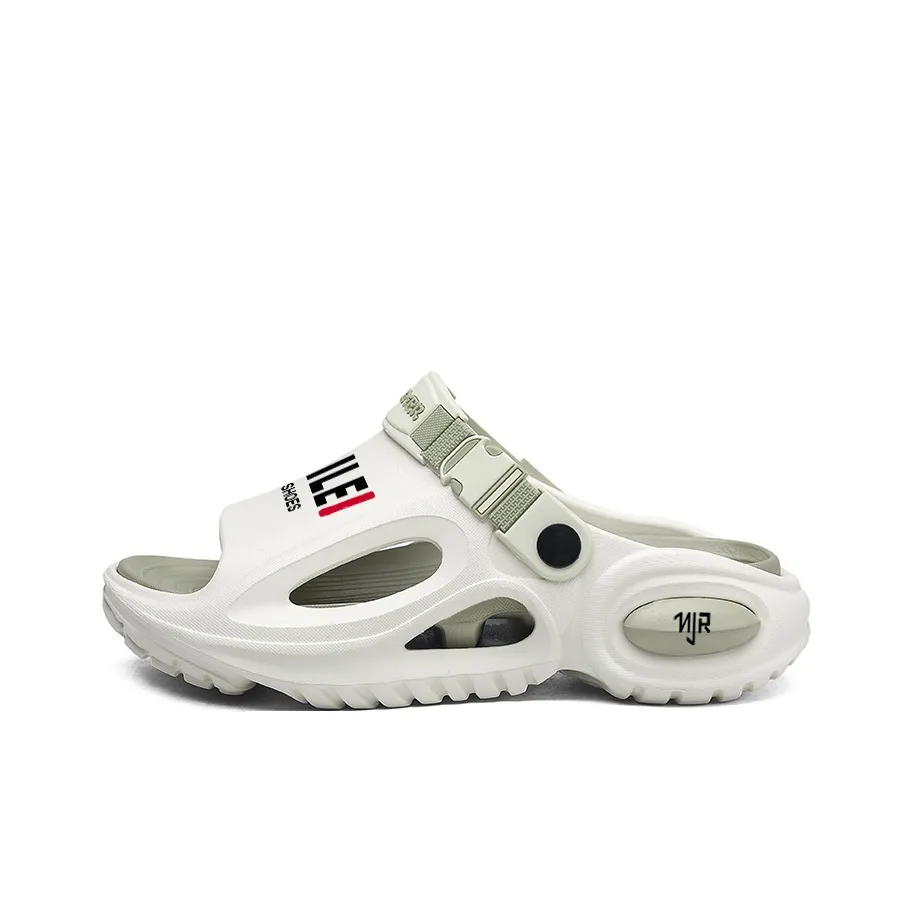 NANJIREN Beach Sandals Men Mint Mamba/White Black/Beige Brown/Black White