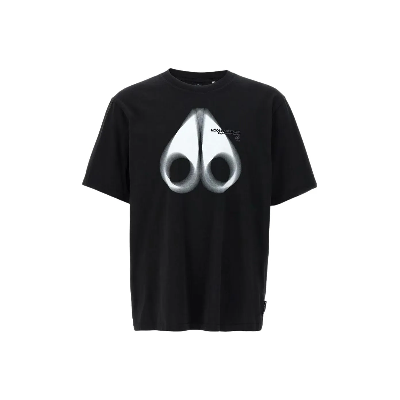 Moose Knuckles SS25 T-Shirt Мужской Черный