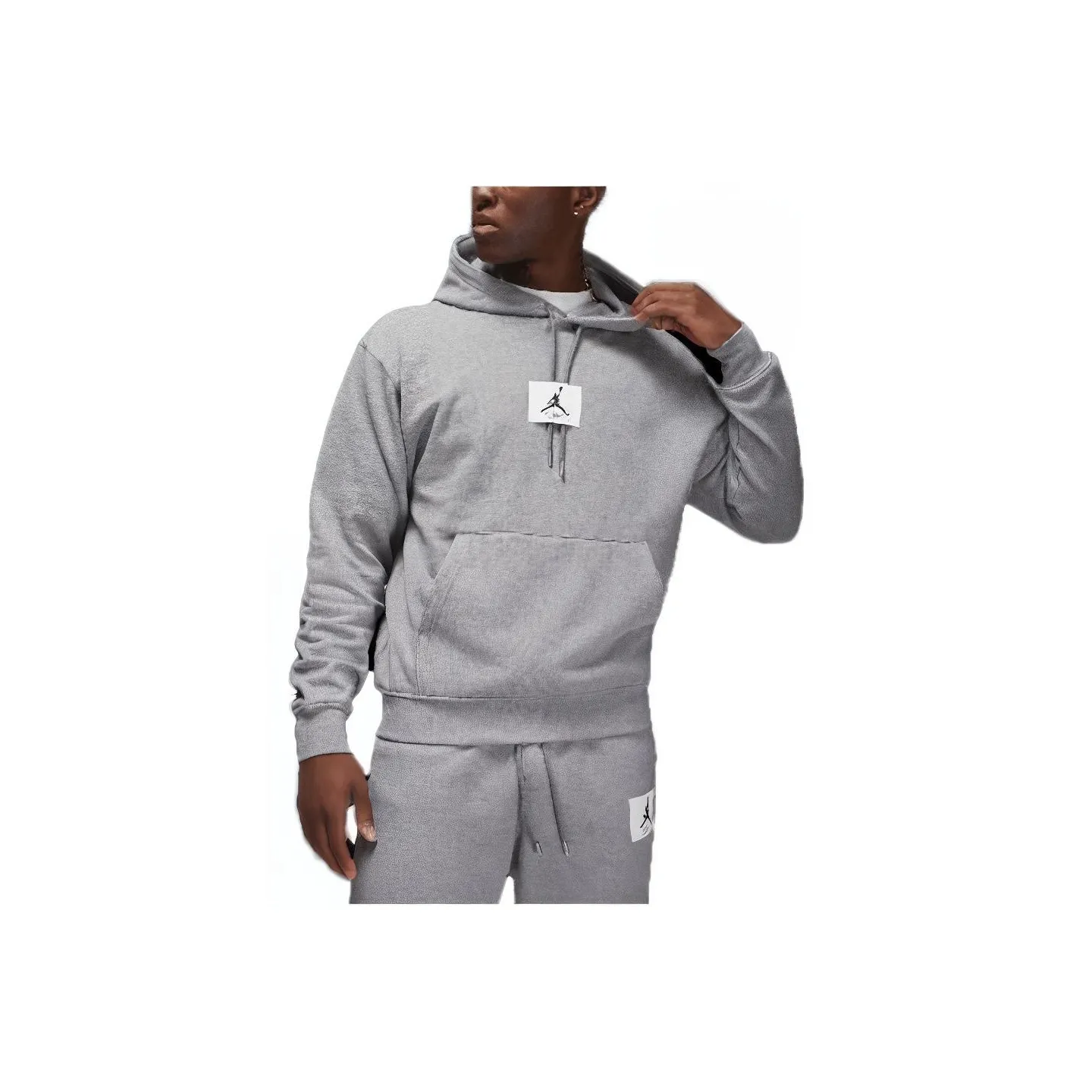 JORDAN Серый Мужской Свитшот