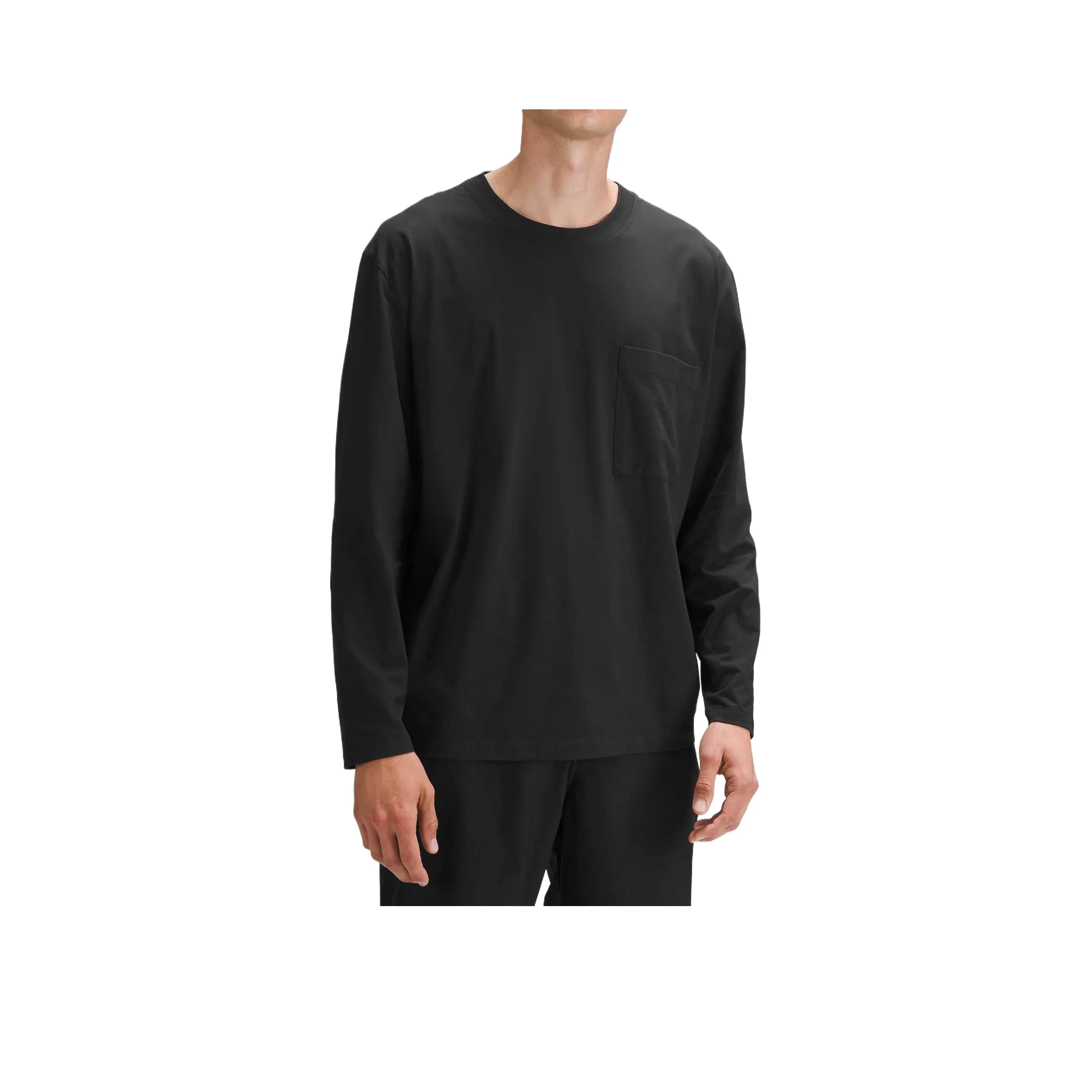lululemon Fundamental™ T-Shirt Мужской Черный