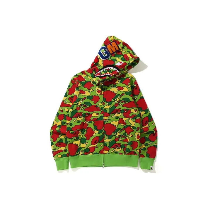 Bape Sta Camo Shark Full Zip Hoodie