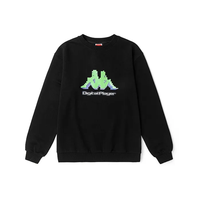 Kappa Crew Neck Loose Fit Sweatshirt Spring Autumn And Winter Unisex