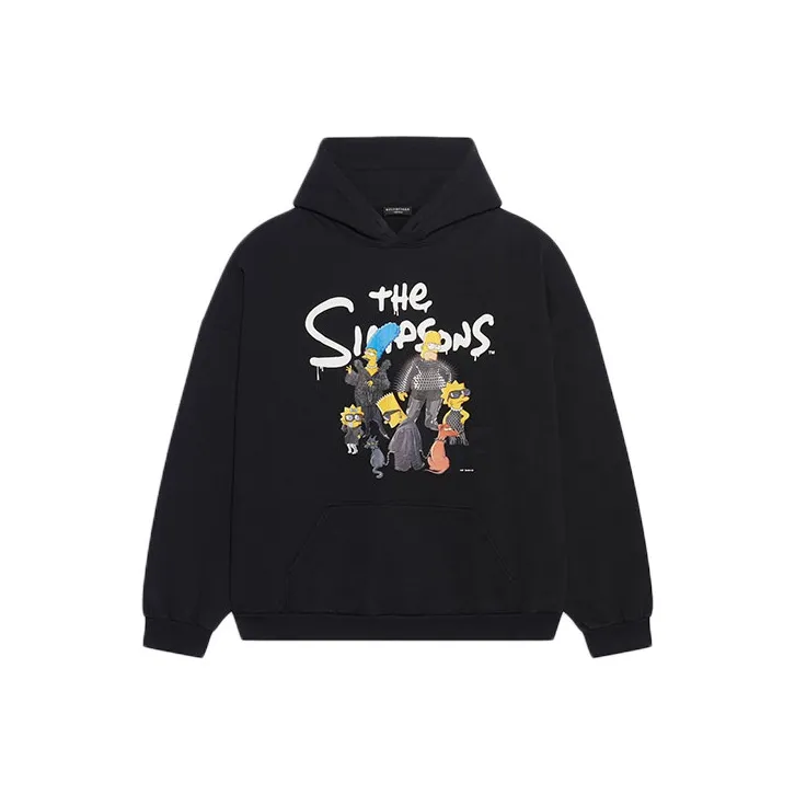 Balenciaga X The Simpsons Wide Fit Hoodie
