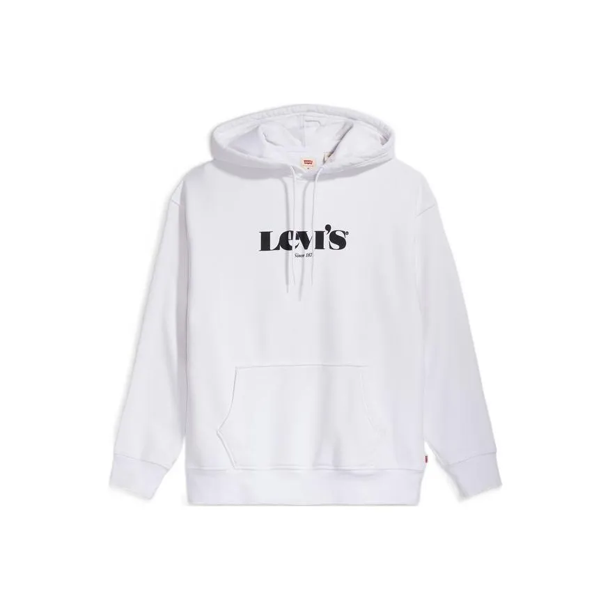 Levis Белый Мужской Свитшот