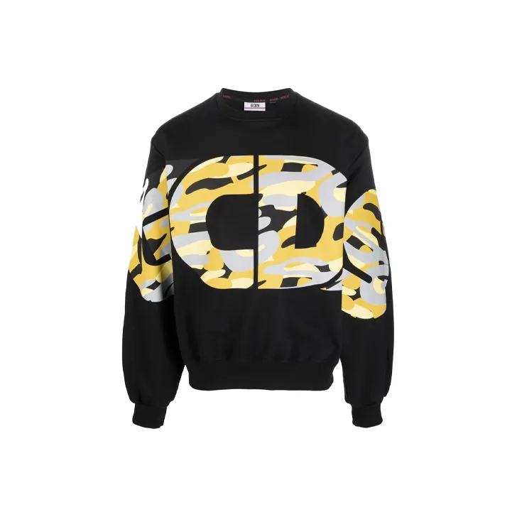 GCDS Черные Мужские Свитшоты