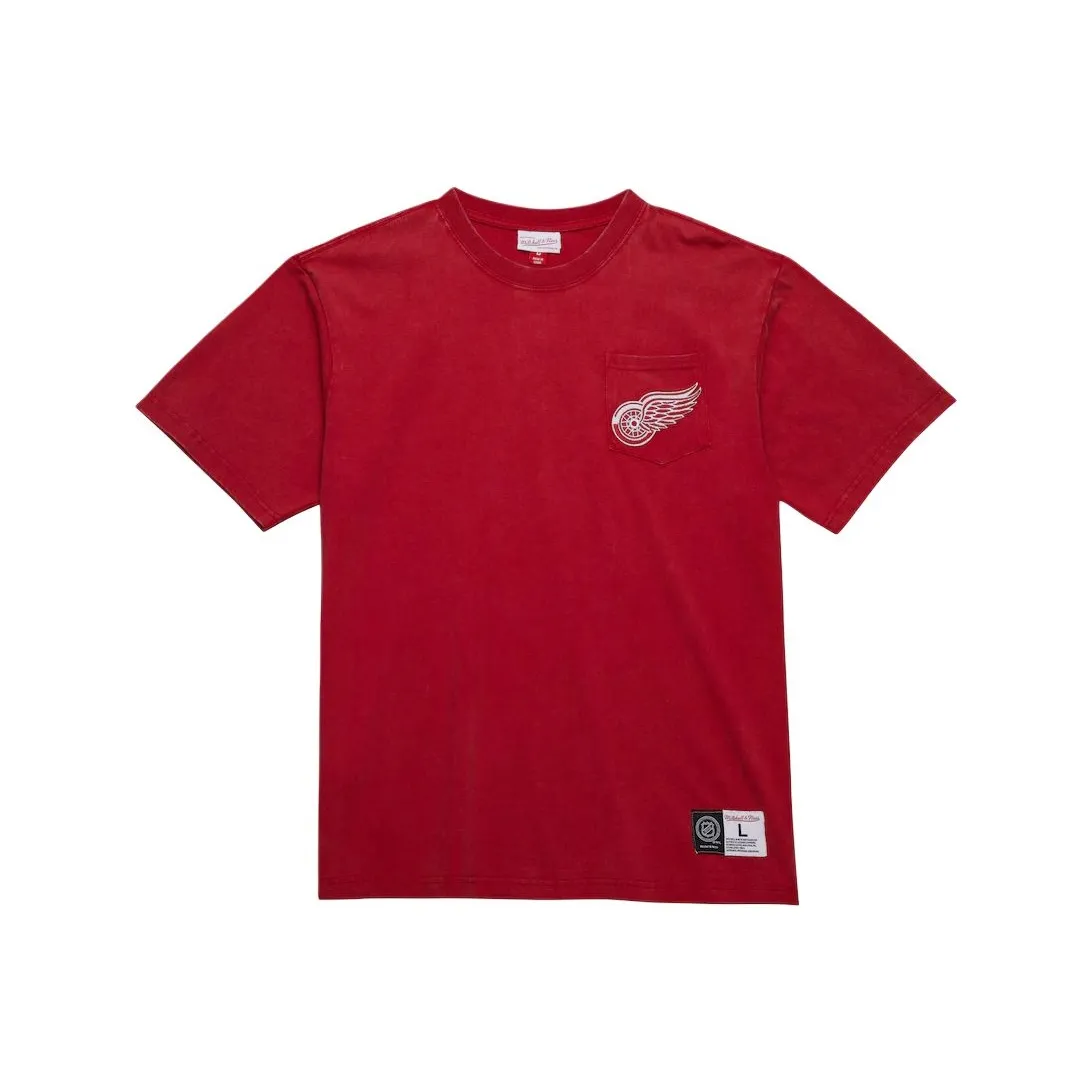 MITCHELL NESS x NHL Футболка Мужская Алого цвета