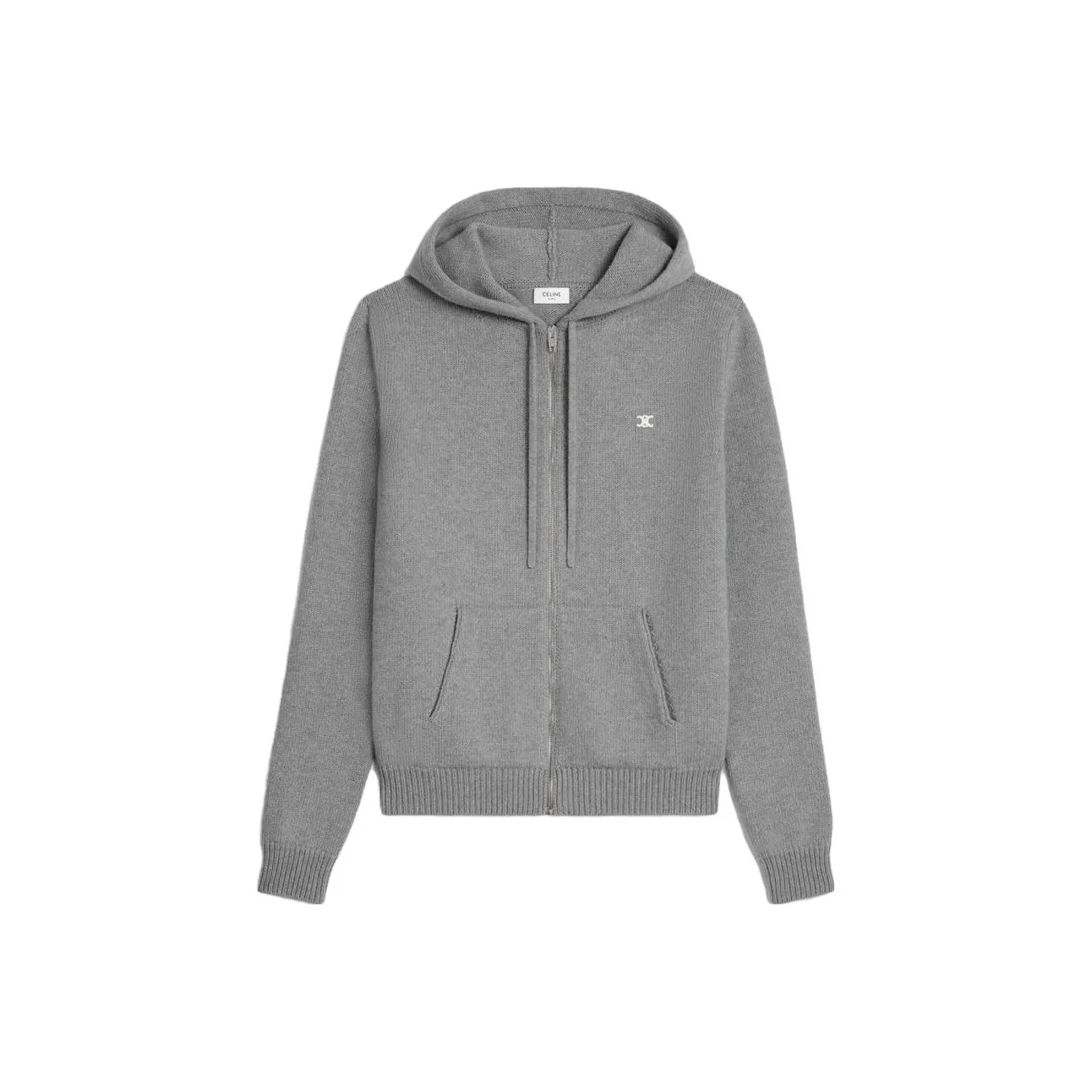 CELINE Triomphe Zip Hoodie