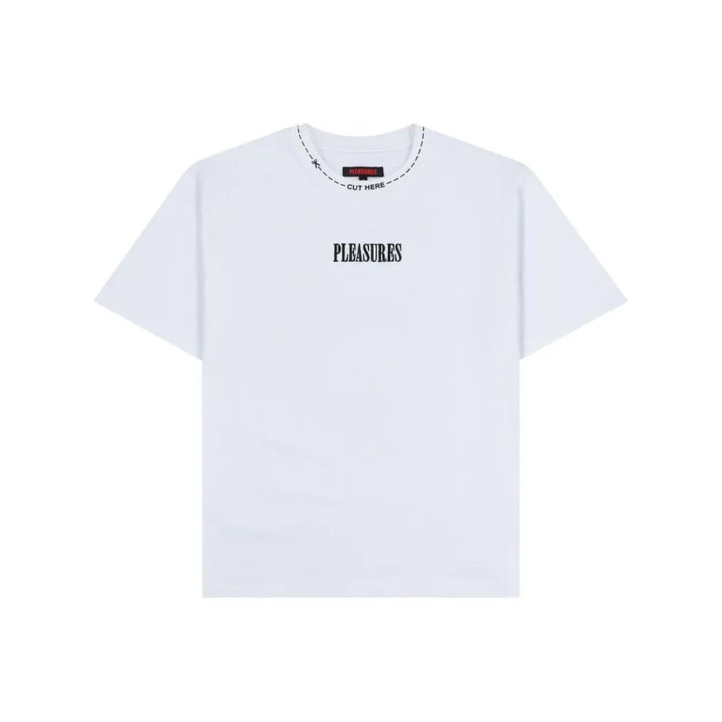 PLEASURES SS25 T-Shirt Унисекс Белый