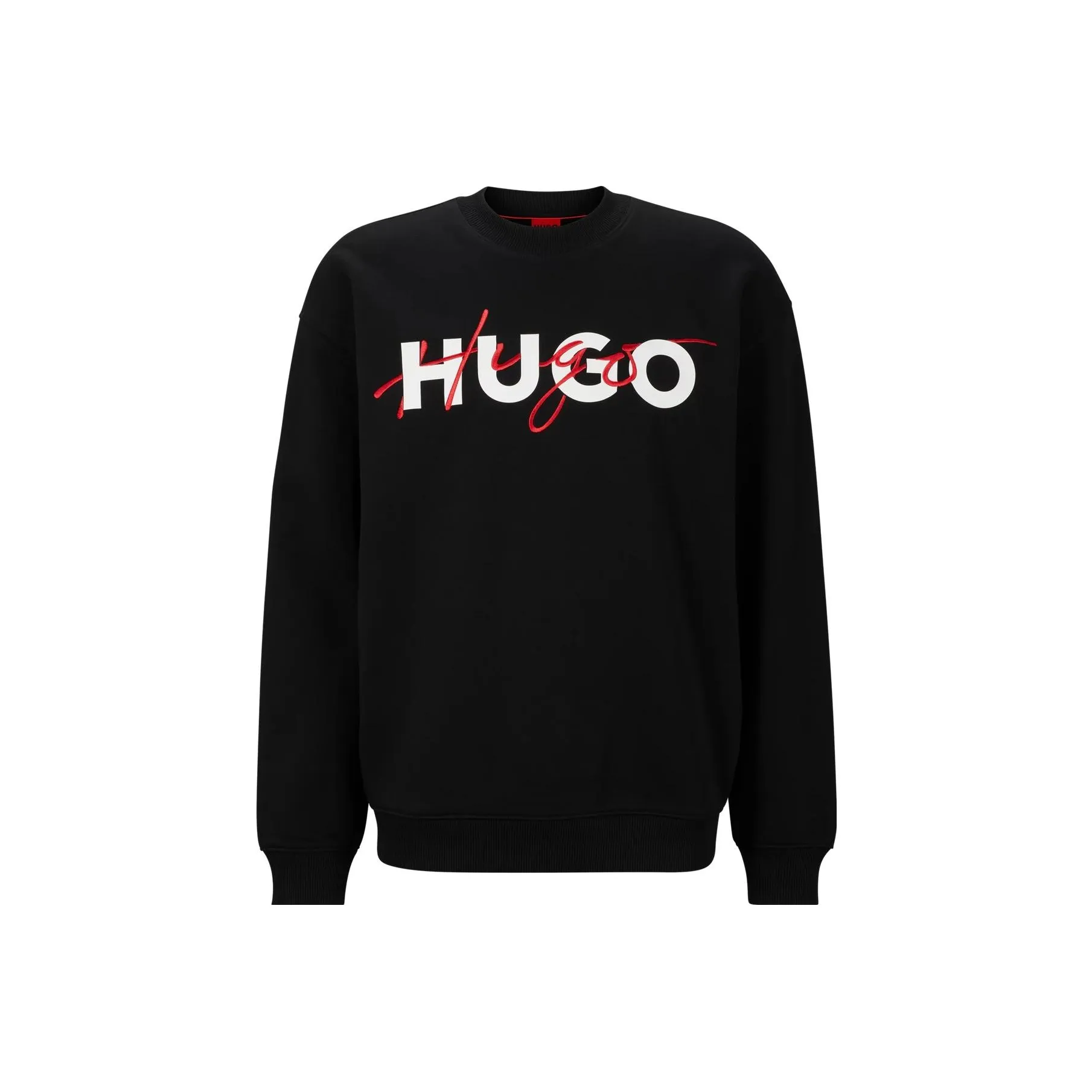 HUGO BOSS Embroidered-logo Crew-neck Sweatshirt