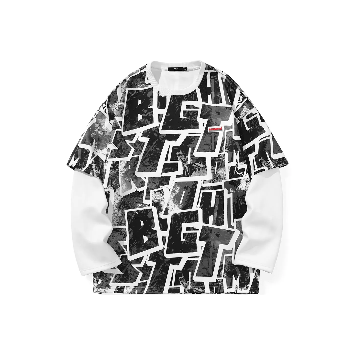 BT Свитшот Унисекс Printed Черный