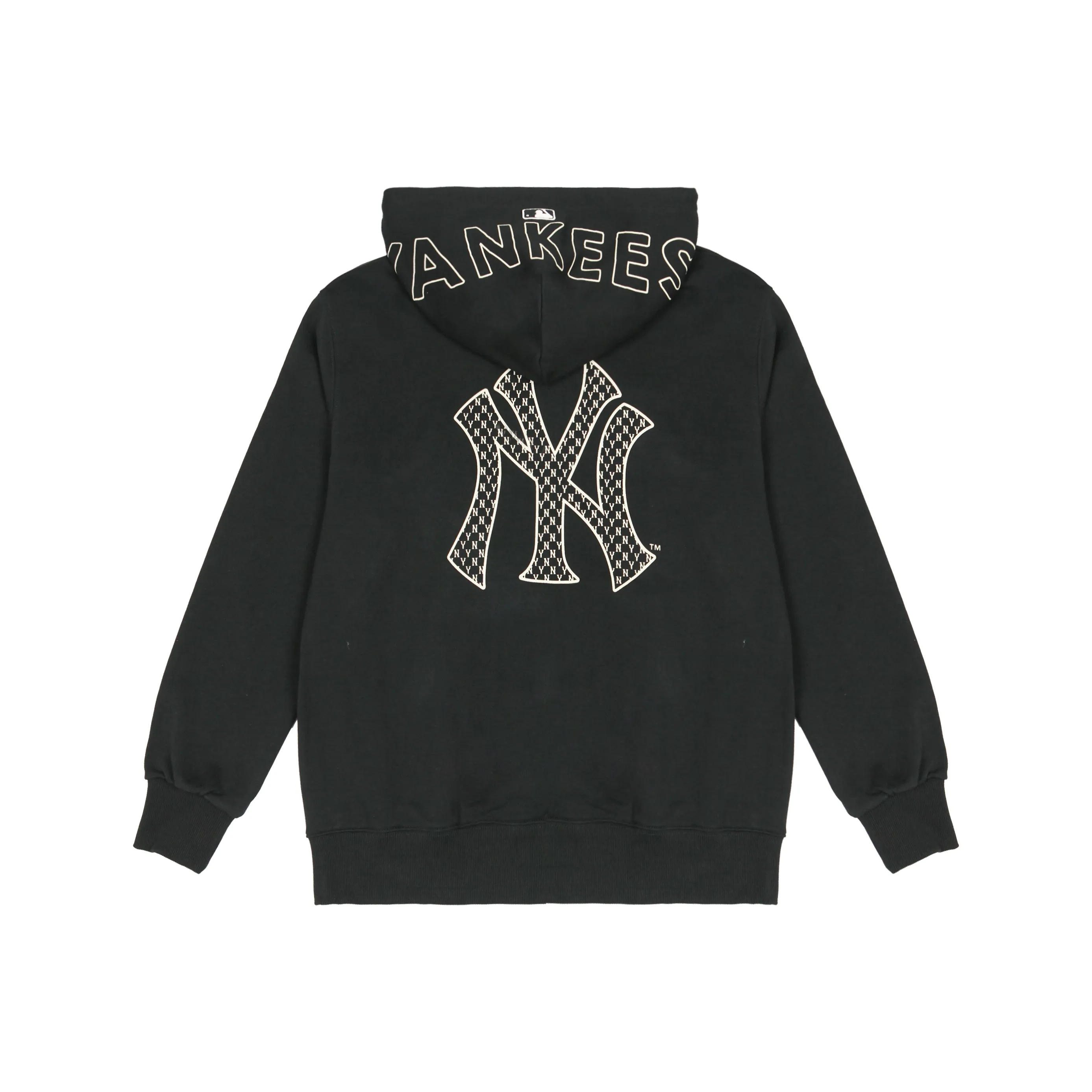 MLB Old Flower Sweatshirts Unisex Black