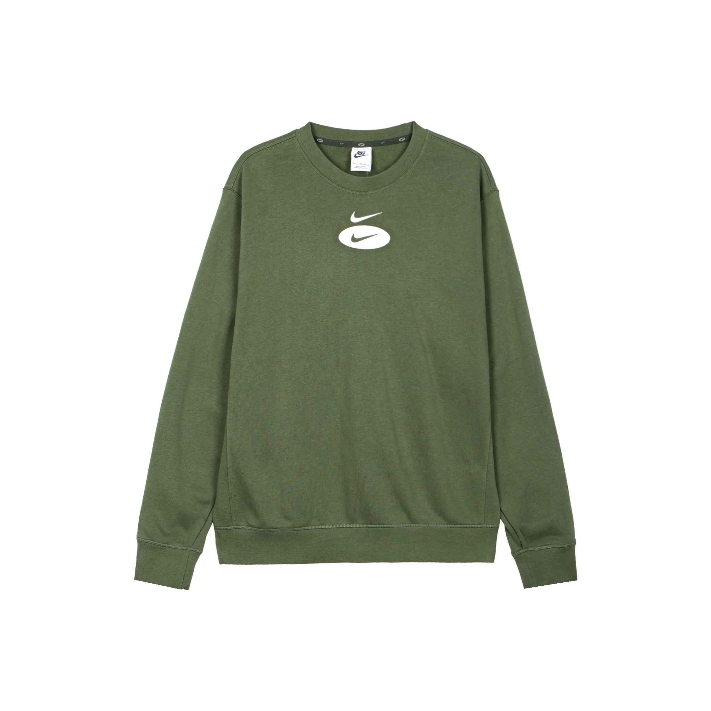 Nike Грубый Зеленый Мужской Свитшот