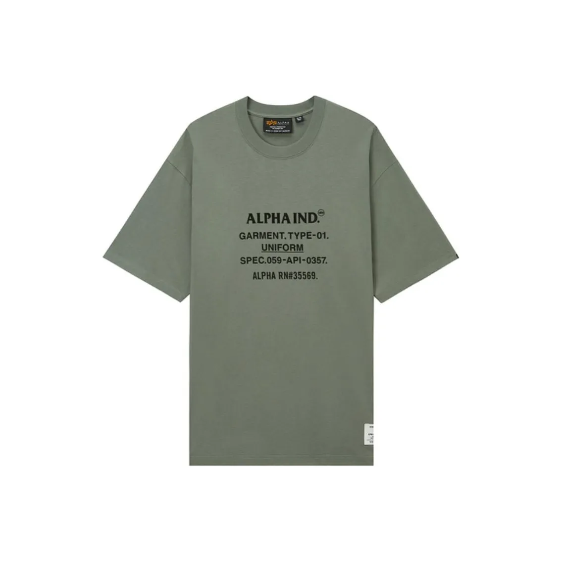 Совместный бренд Alpha Industries SS25 T Рубашка Мужская