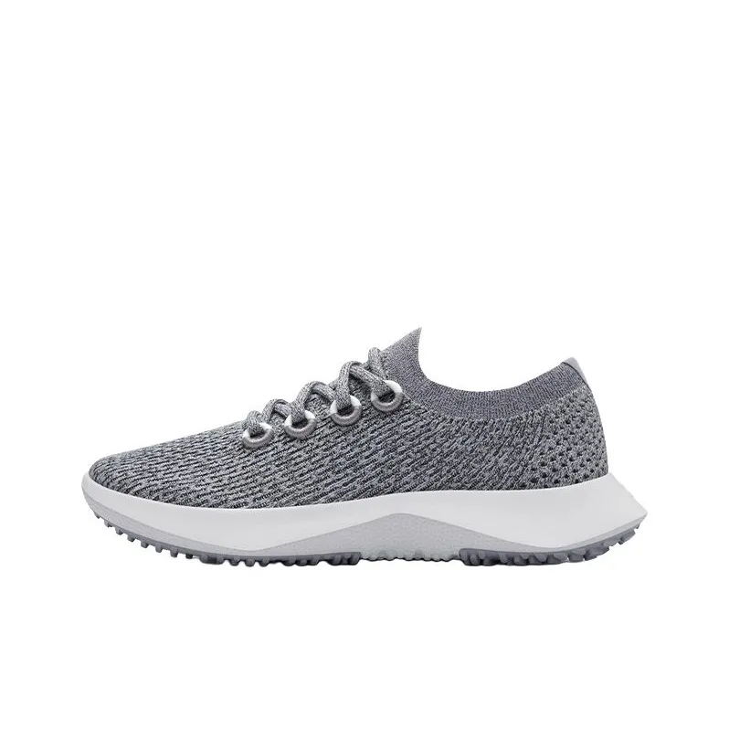 Allbirds Tree Dasher Low Топ Беговые кроссовки Мужской Средне-серый