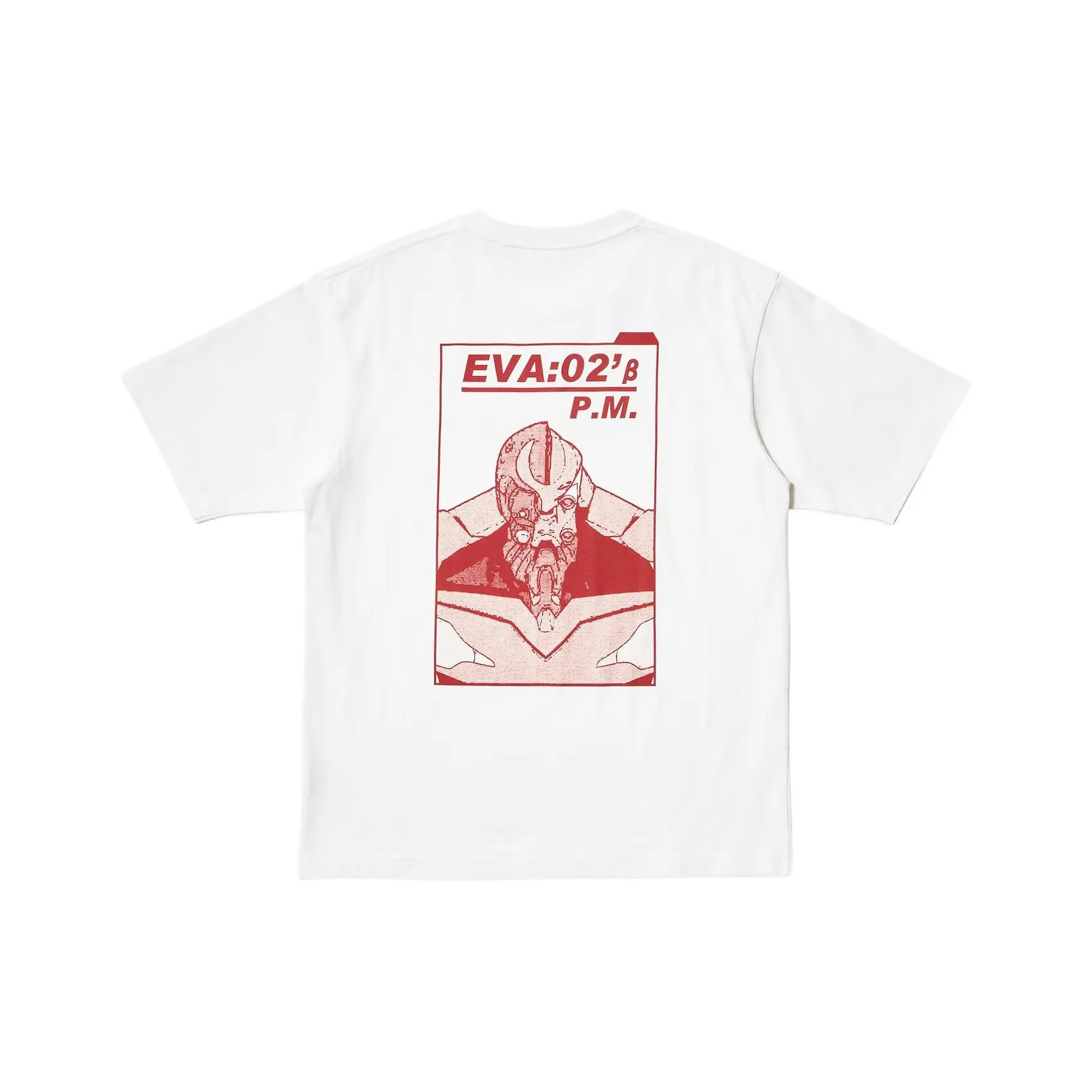 UNIQLO x EVA EVA Neon Genesis Evangelion Сотрудничество SS25 Т-рубашка Мужская Белая