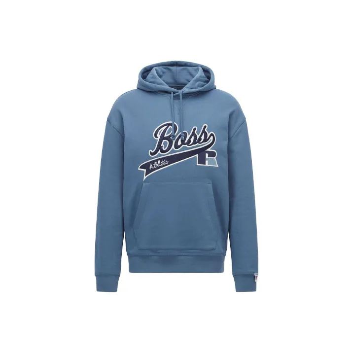 HUGO BOSS x Russell Athletic Sweatshirt Men's Blue