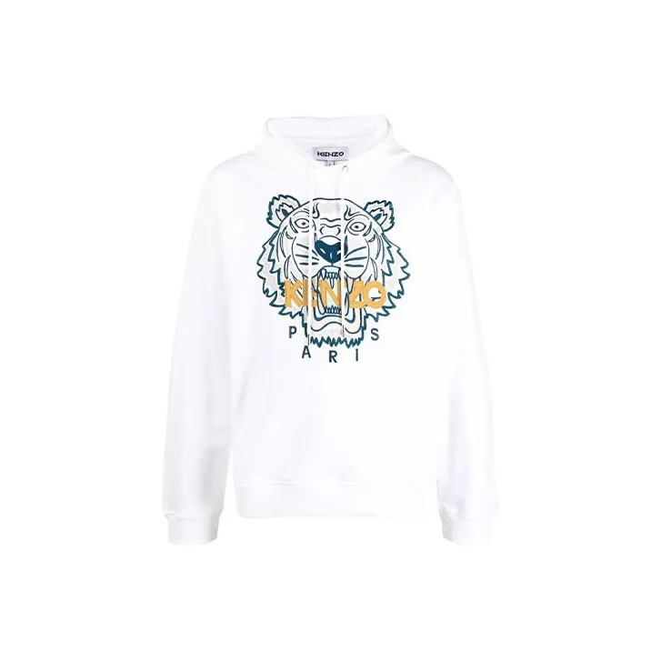 KENZO Classic Tiger Head Sweatshirt Men's White