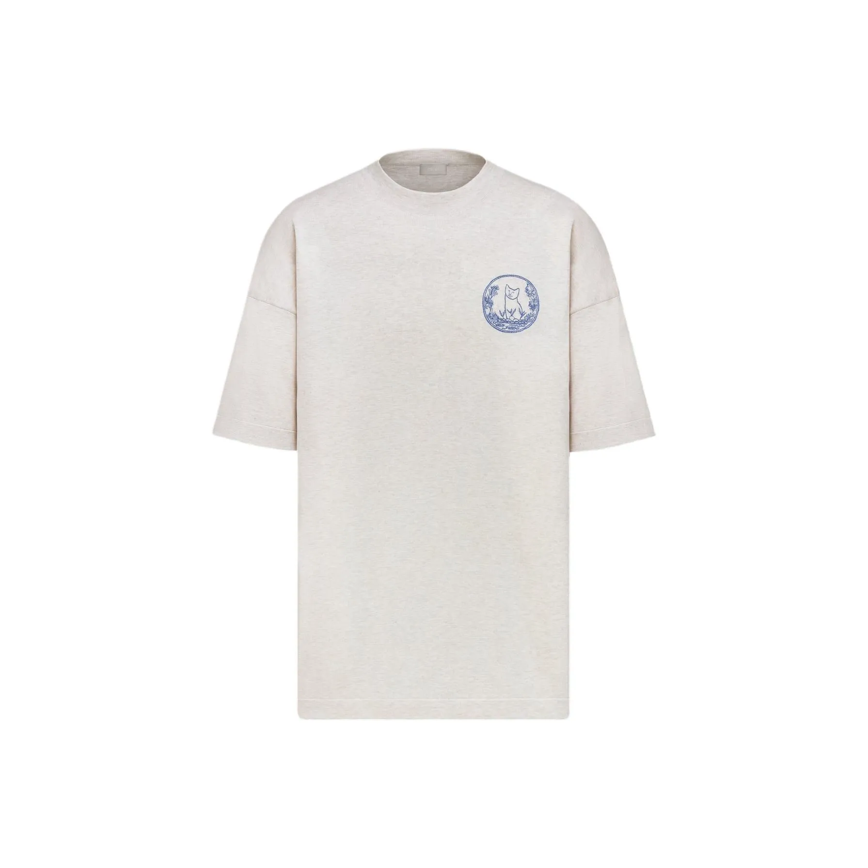 DIOR SS25 Summer Men's Clothing Collection T Shirt Men's Beige