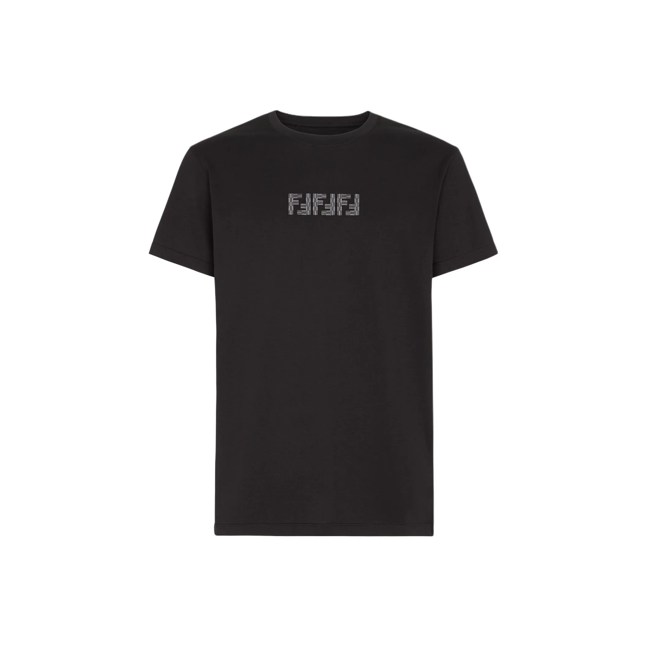 FENDI T-Shirts Men Black