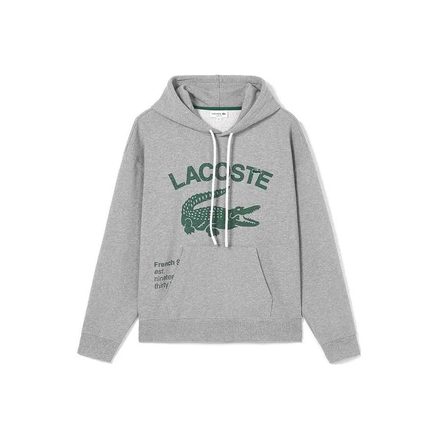 LACOSTE Серый Мужской Свитшот