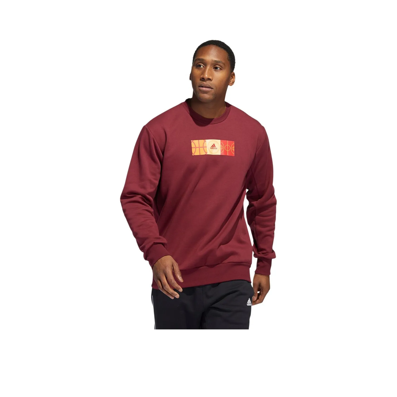 Adidas Red Men's Hoodies Адидас Красный Мужские Толстовки