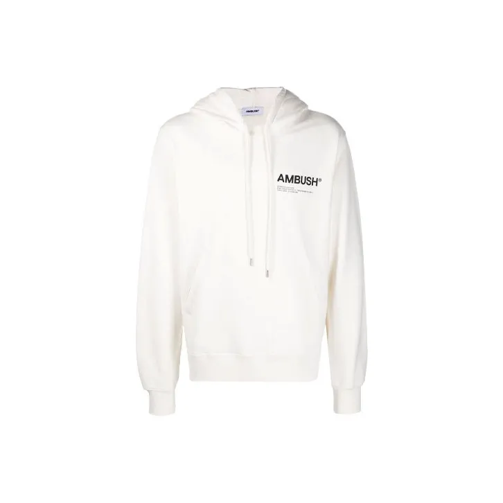 AMBUSH Белый Мужской Свитшот